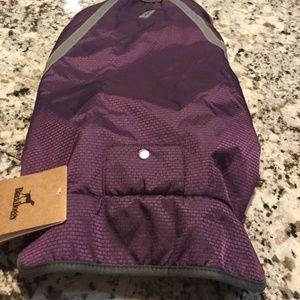 Black Doggy size L purple dog jacket